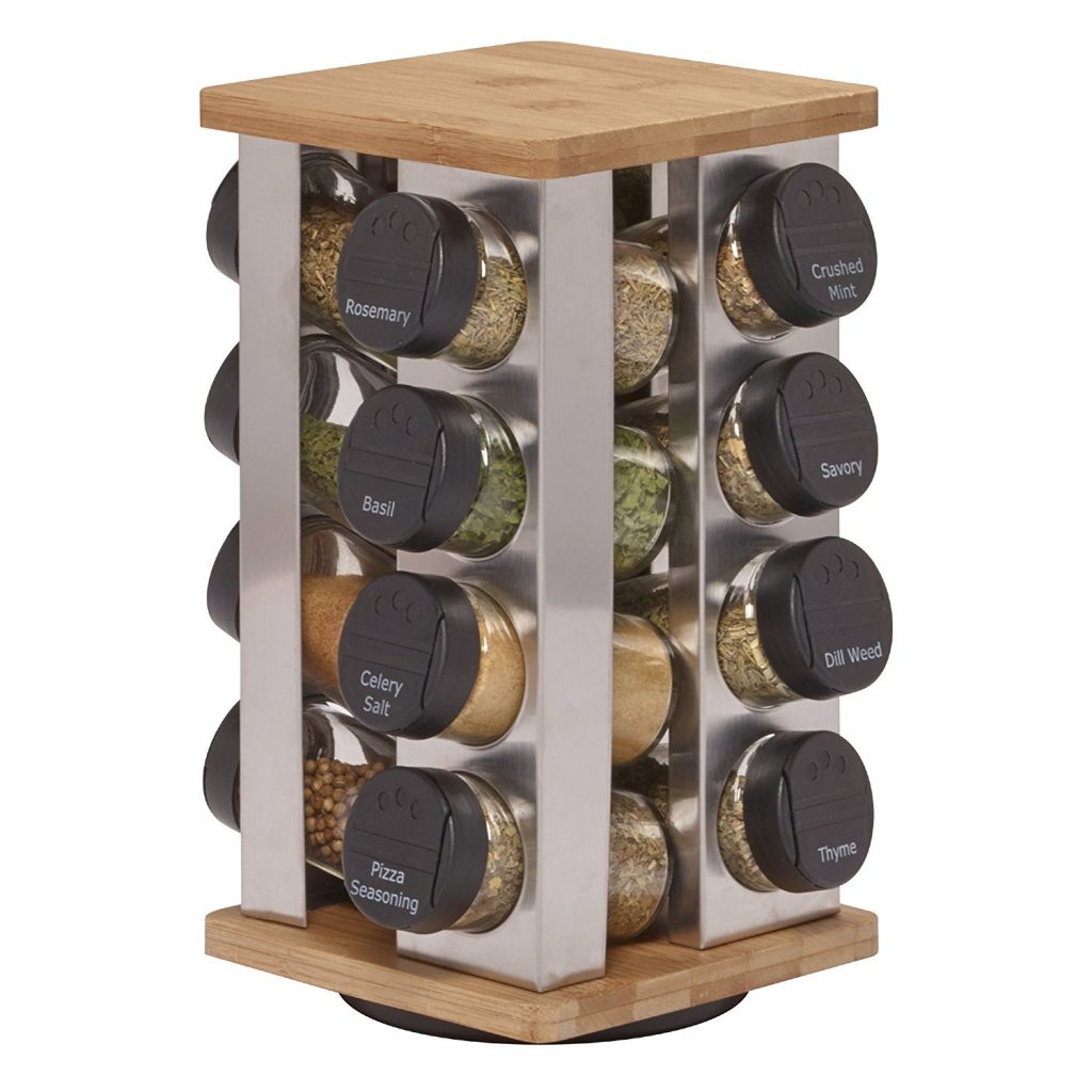 revolving spice rack