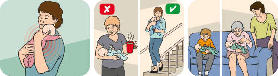 holding baby - Baby Basics