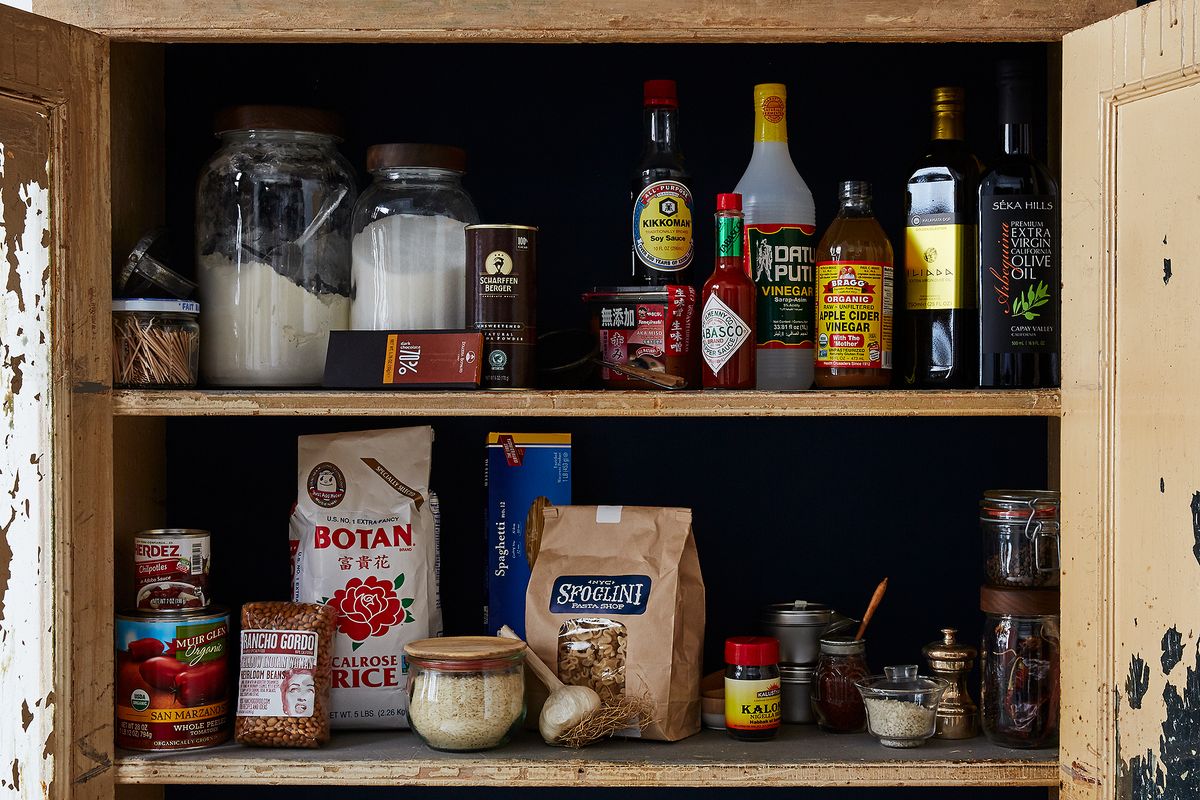 Disorganized Kitchen Pantry