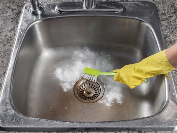 Spring Cleaning Kitchen Sink