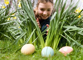 Easter: A Holiday With The Family painted-easter-egg-hunt-with-the-family