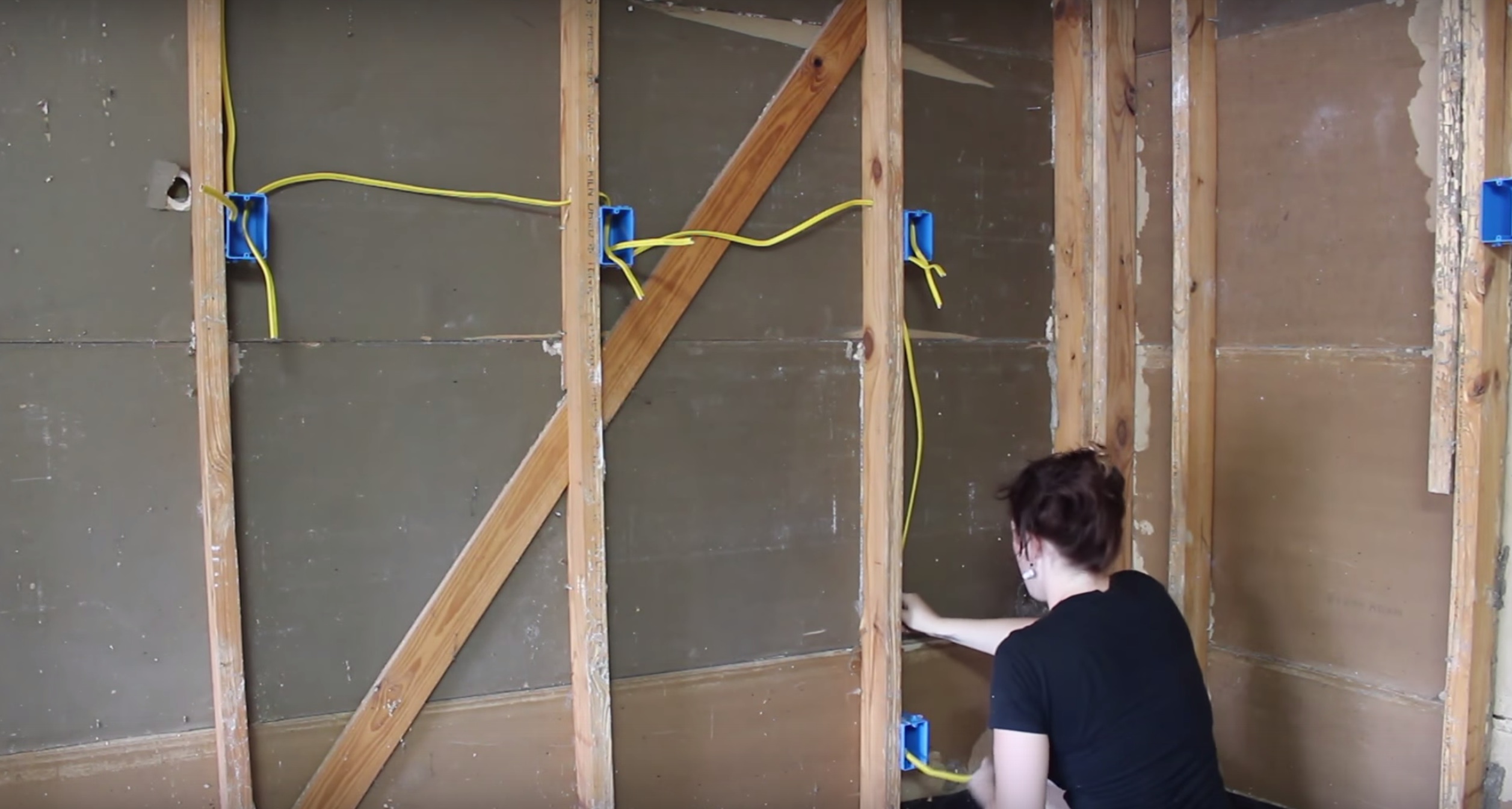 electrical boxes installed against wall studs - DIY Tips: Locating Wall Studs Without a Stud Finder