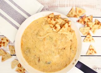 Delicious Life Hack: 3 Minute Nacho Cheese Sauce Big-bowl-of-nacho-cheese-to-dip-chips-in