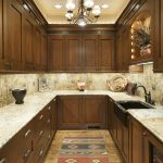 Beautiful closed upper kitchen cabinets