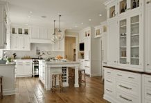 9 Reasons Why You Should Choose Wall Cabinets Over Open Shelving white-shaker-glass-wall-cabinets