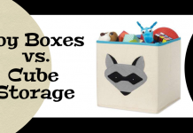 Toy Boxes vs. Cube Storage: Which is better for your kids?