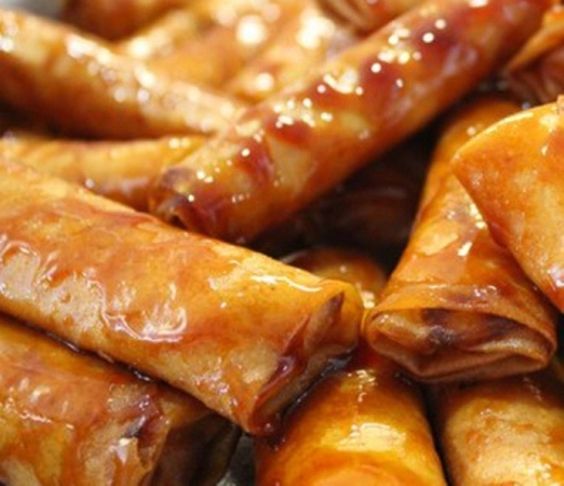 bananaturon3 - How to make banana lumpia (turon) recipe, with how to wrap lumpia